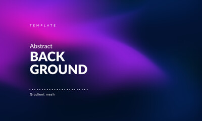 Abstract liquid background for landing pages, ad web banners, social media, covers website, headers posts. Gradient mesh. Fluid color blend. Blurred colorful mix. Modern design template. Vector EPS