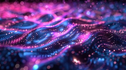 Holographic waves flowing seamlessly
