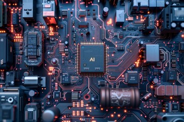 "AI" on the chipset in the middle 