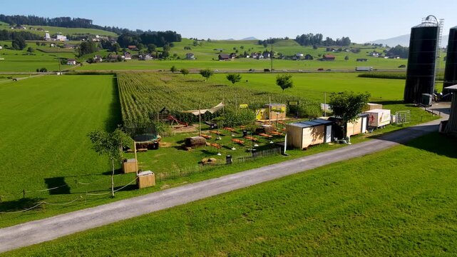 Schuebelbach, Mais, Labyrint, Weed, Tourism, Switzerland, Swiss, Lindt, Games, Nature,