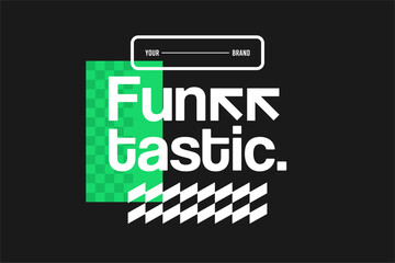 geometrical modern pattern tshirt design streetwear vector, ready for printing	