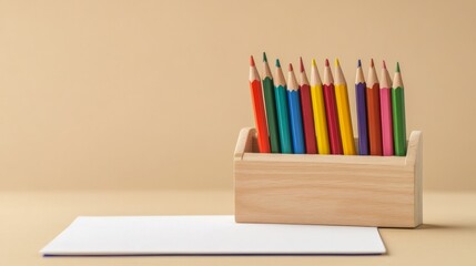 Pencils on the table