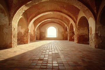 Naklejka premium Castle interior