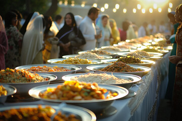 Fototapeta premium Muslim fasting