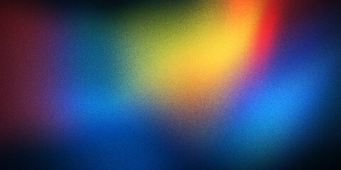 Grain noise colors gradient abstract background with grainy texture. Colors gradient mesh background with grain noise gradation texture effect
