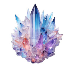 Crystal Canvas Craft on white background