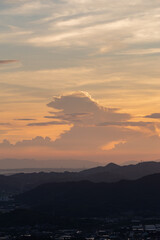 美しい夕焼け
