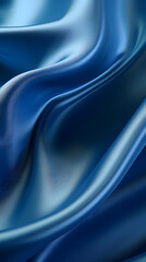 Obraz premium Digital blue liquid metal abstract graphic poster background