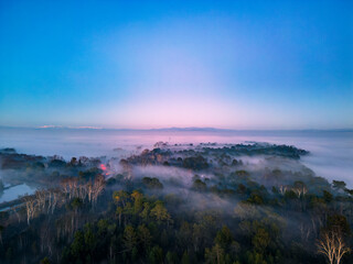 Sunset on the Grado lagoon.
