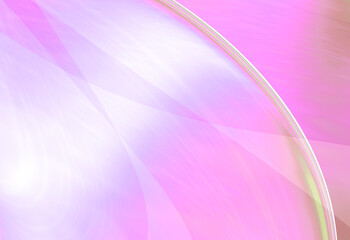 floral anmutender  Hintergrund, schimmernde gläserne Form