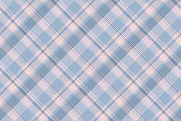 Handsome texture plaid check, large textile background pattern. Famous fabric tartan seamless vector in white and pastel colors.
