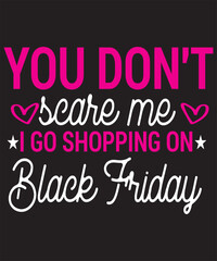 Obraz premium black friday t-shirt design