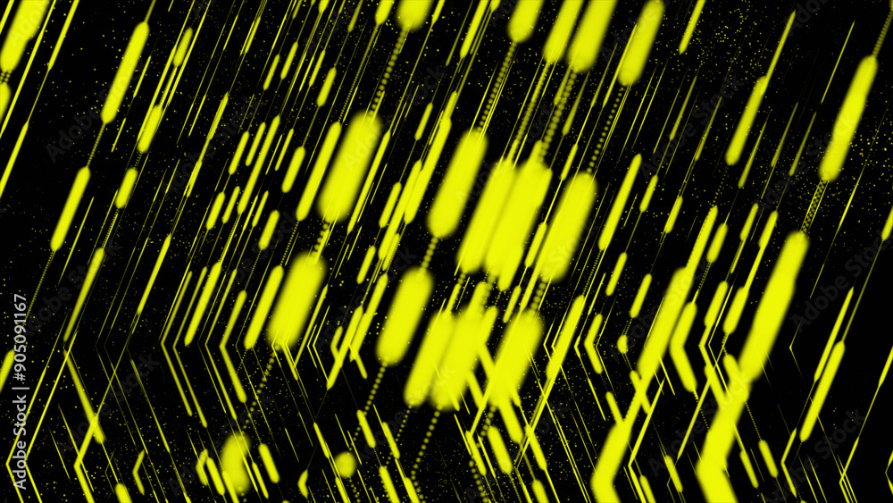 Aufkleber graphic illustration of digital technology. abstract background.diagonal lines structure. abstract c