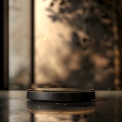 Beautiful Of 3d Realistic Of Empty podium mockup stage realistic for Product Showcase