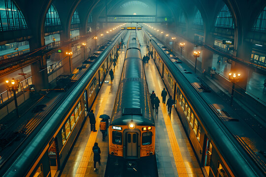 Delhi metro and the metro station. Metro rail in delhi. Dmrc metro entering the station.