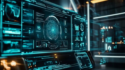 Biometric Security Terminal with Fingerprint Retina and Facial Recognition Scanners
