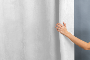 Curtain png mockup transparent home decor