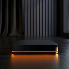 Beautiful Of 3d Realistic Of Empty podium mockup stage realistic for Product Showcase