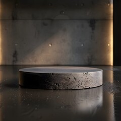 Obraz premium Beautiful Of 3d Realistic Of Empty podium mockup stage realistic for Product Showcase