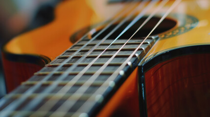 Fototapeta premium guitar, musical instrument. International Guitar Festival.