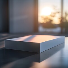 Beautiful Of 3d Realistic Of Empty podium mockup stage realistic for Product Showcase