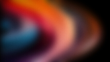Vibrant 4K gradient with a grainy texture, featuring a dynamic blend of red, orange, blue, and purple hues. Ideal for backgrounds, wallpapers, and digital banners