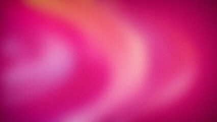 Lush 4K gradient with a grainy texture, showcasing vibrant shades of pink and orange. Perfect for lively and eye-catching backgrounds, wallpapers, and digital banners