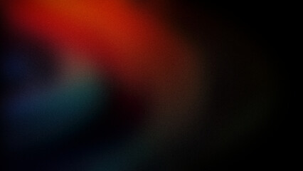 Vivid 4K gradient with a grainy texture, featuring deep shades of red, blue, and green against a dark background. Perfect for creating striking backgrounds, wallpapers, and digital banners