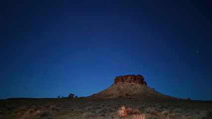 Pillar Mountain in Australian Outback