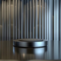 Beautiful Of 3d Realistic Of Empty podium mockup stage realistic for Product Showcase