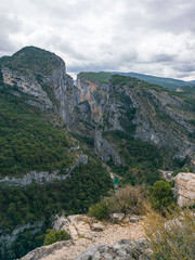 Verdonschlucht mit Fluss Verdon in der französischen Provence