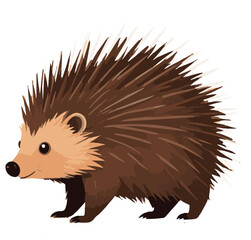 Cute Porcupine Clipart image