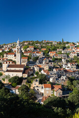 Fototapeta premium Ložišća village on island Brač