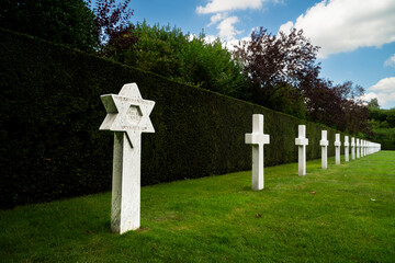 Flanders field cemetery in Waregem