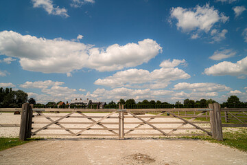 The Gaverbeek hippodrome is undoubtedly Waregem's calling card. Horse race truegem. Well-known horse racing track in Waregem