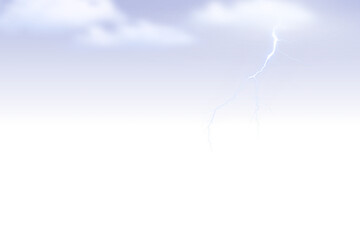 PNG Thunderstorm overlay effect, transparent background