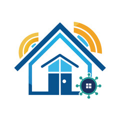 icon with house
