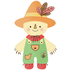 Cute scarecrow