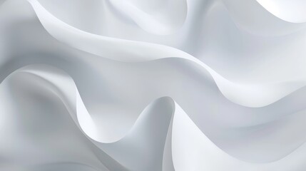 Minimalistic white abstract background with clean copy space, perfect for modern advertising or elegant wallpaper design.