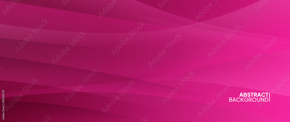 Poster abstract pink background with gradations. the overlapping lines form a beautiful and neat pattern.