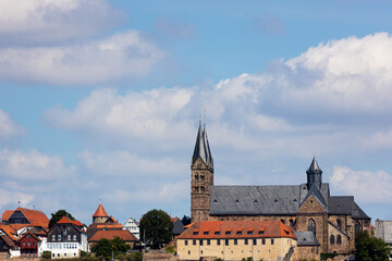 the historic german city of fritzlar germany