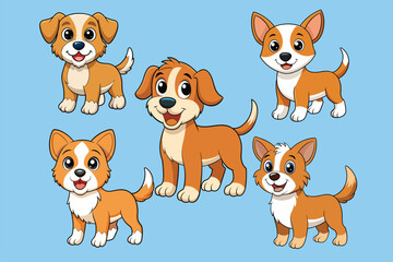 Obraz premium Best dog Art Illustrationsr vector .eps