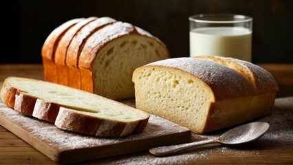  Deliciously inviting bread and butter setup