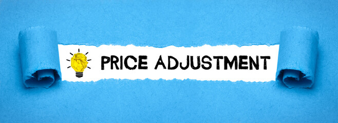Price adjustment	