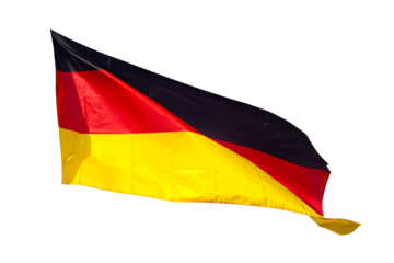 Waving flag of Germany