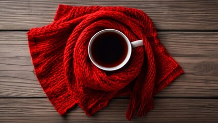  Cozy warmth with a cup of coffee