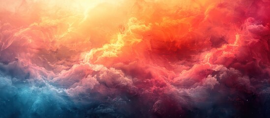 Fototapeta premium Abstract Celestial Landscape