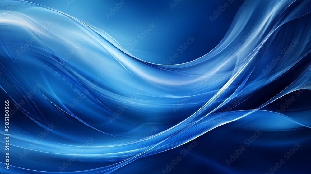 Wall mural abstract blue background for design and artistic projects generative ai