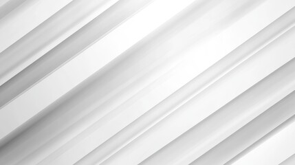 Obraz premium Abstract White and Gray Background with Lines for Space Design Concept Generative AI