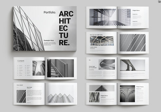 Minimalist Architecture Portfolio